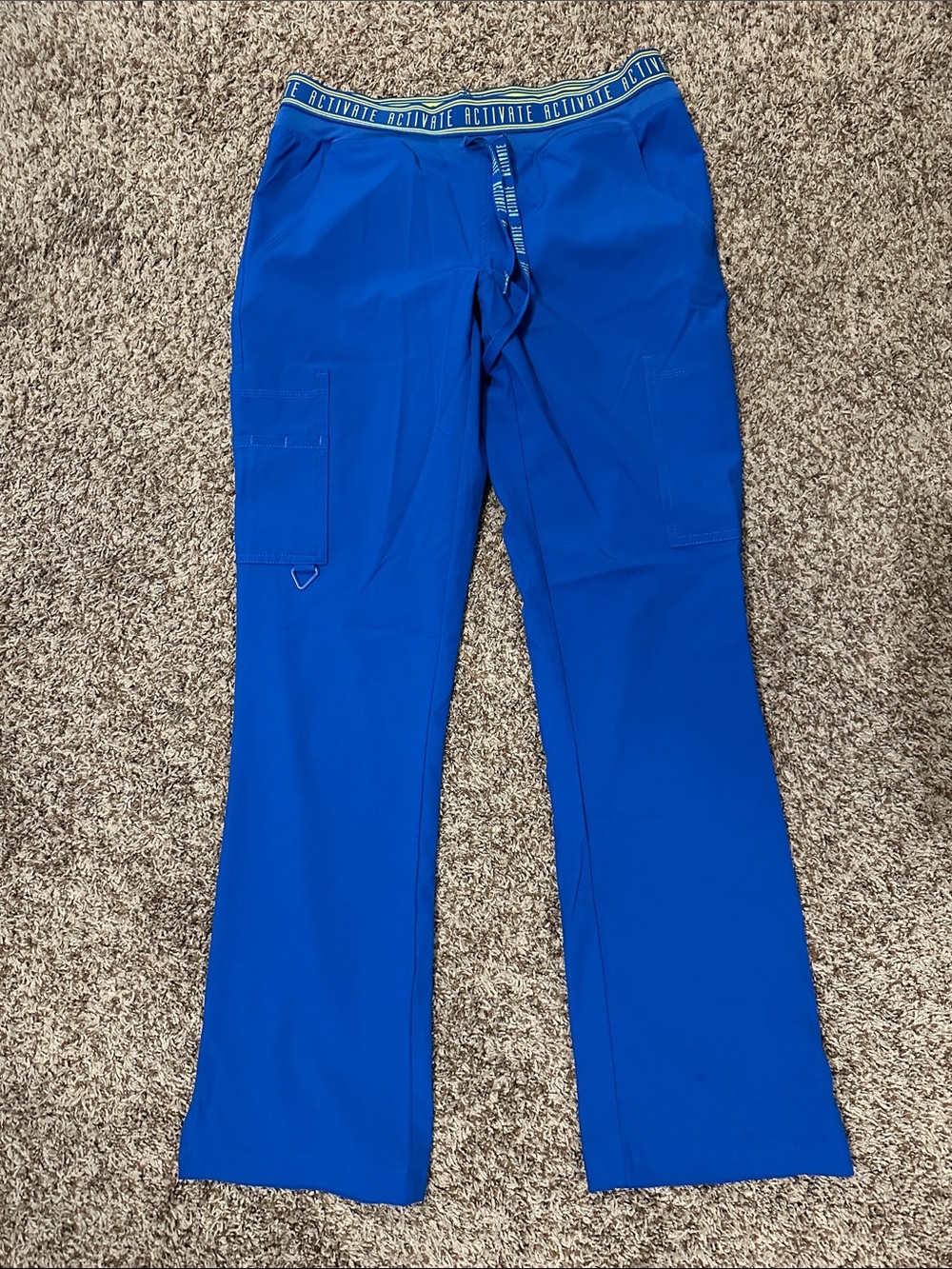 MedCouture Royal Blue Scrub Pants